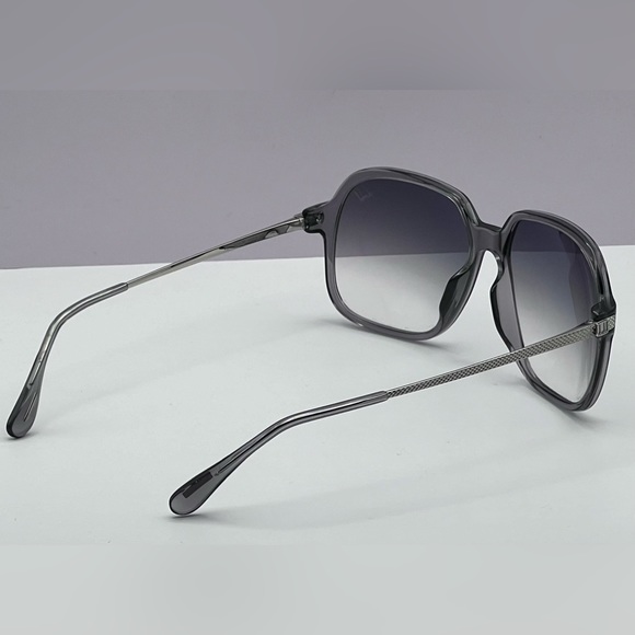 Dunhill SDH130 09MB-Transparent Grey Frame-Gradient Grey Lenses-NEW/AUTHENTIC - Picture 9 of 15